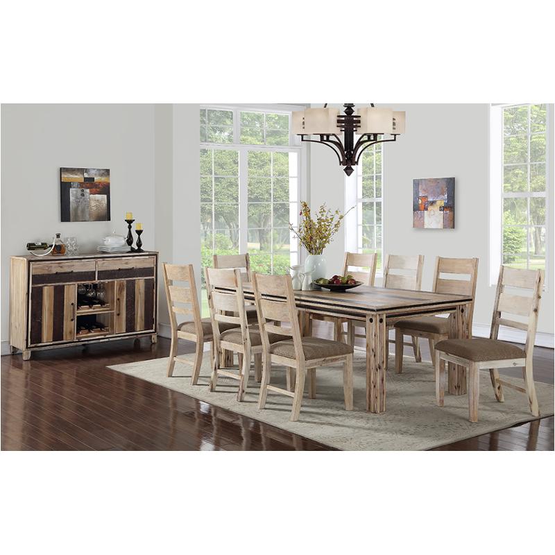 D818-10t New Classic Furniture Boone Dining Room Furniture Dining Table
