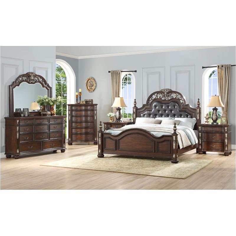 B1754-110 New Classic Furniture Maximus Bedroom Furniture Bed