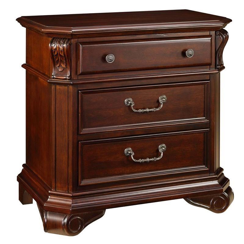 Bh1841-040 New Classic Furniture Emilie Bedroom Furniture Nightstand