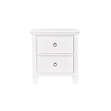 Bb044w-040 New Classic Furniture Tamarack - White Bedroom Furniture Nightstand