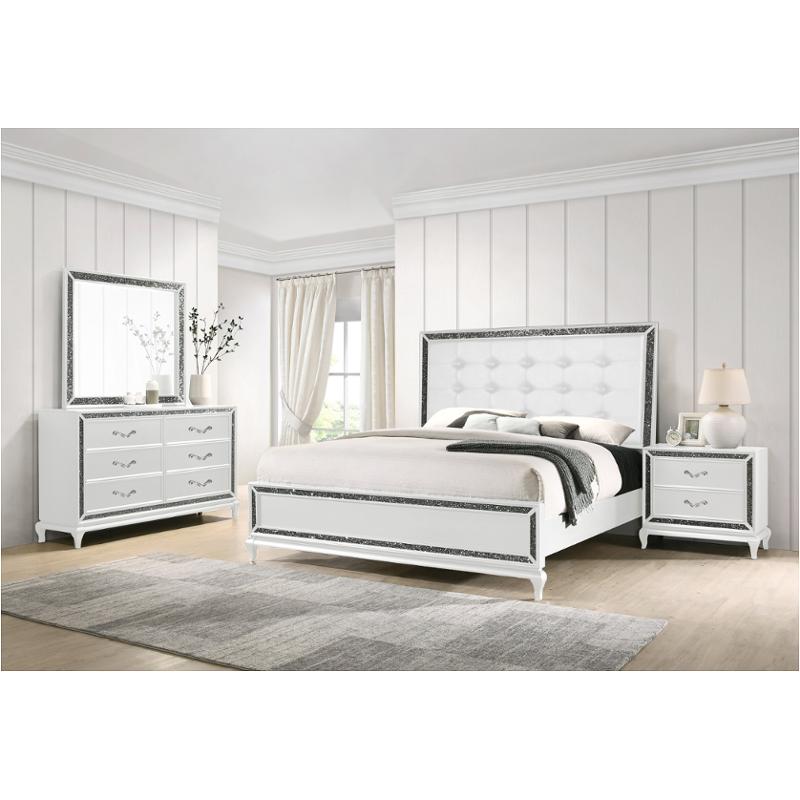 B0931w-310 New Classic Furniture Park Imperial - White Bedroom Furniture Bed