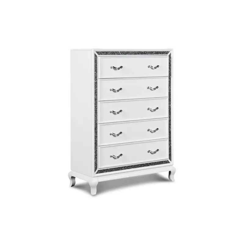 B0931w-070 New Classic Furniture Park Imperial - White Bedroom Furniture Chest