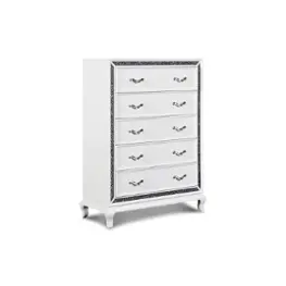 B0931w-070 New Classic Furniture Park Imperial - White Bedroom Furniture Chest