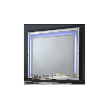 Ba9698b-060 New Classic Furniture Valentino - Black Bedroom Furniture Mirror