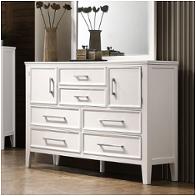 B677w-050 New Classic Furniture Andover - White Bedroom Furniture Dresser