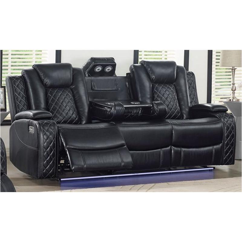 U1769-30-blk New Classic Furniture Orion Living Room Furniture Sofa