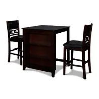 D1701-32s-eby New Classic Furniture Gia - Ebony Dining Room Furniture Counter Height Table