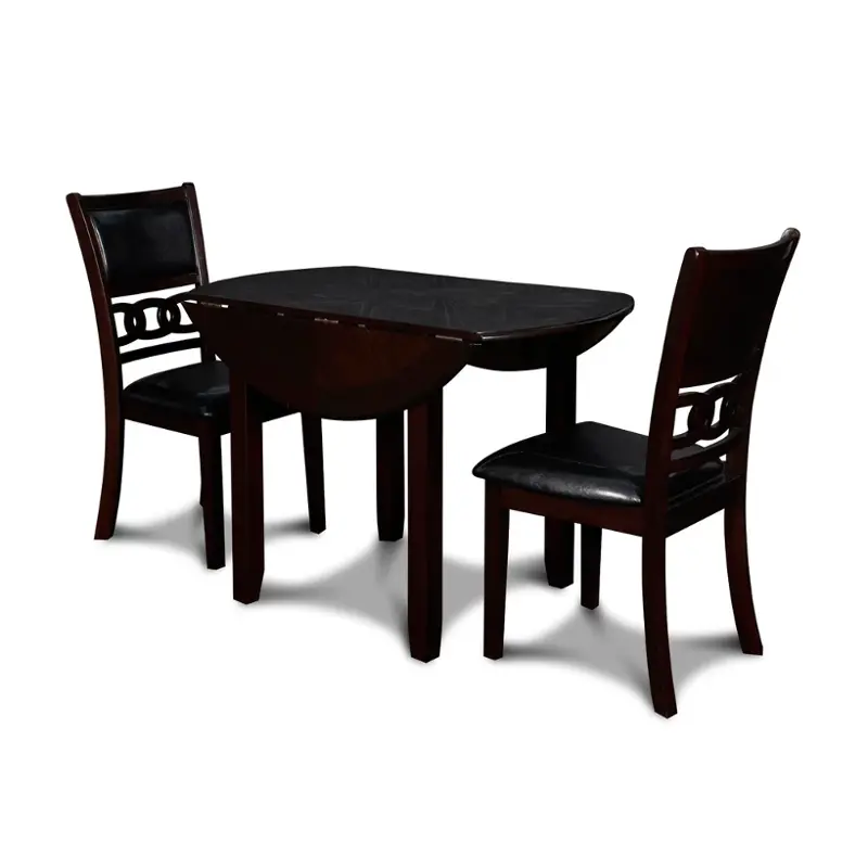 D1701-40s-eby New Classic Furniture Gia - Ebony Dining Room Furniture Dining Table