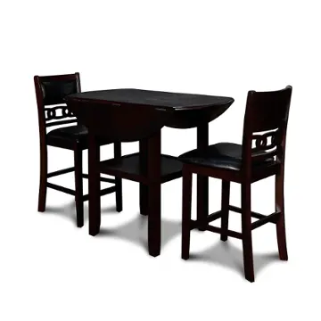 D1701-42s-eby New Classic Furniture Gia - Ebony Dining Room Furniture Counter Height Table