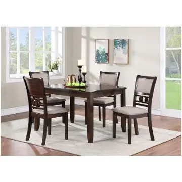 D1701-160-chy New Classic Furniture Gia - Cherry Dining Room Furniture Dining Table