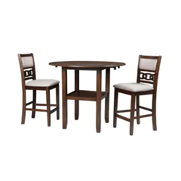 D1701-42s-chy New Classic Furniture Gia - Cherry Dining Room Furniture Counter Height Table