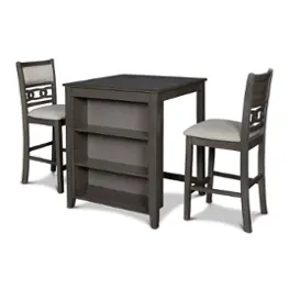 D1701-32s-gry New Classic Furniture Gia - Gray Dining Room Furniture Counter Height Table
