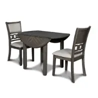 D1701-40s-gry New Classic Furniture Gia - Gray Dining Room Furniture Dining Table