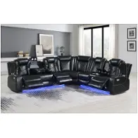 U1769-30l-blk New Classic Furniture Orion Sectional