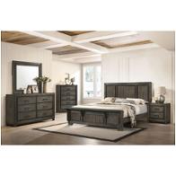 B923-310 New Classic Furniture Ashland - Rustic Brown Bedroom Furniture Bed