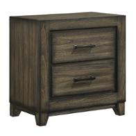 B923-040 New Classic Furniture Ashland - Rustic Brown Bedroom Furniture Nightstand