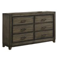 B923-050 New Classic Furniture Ashland - Rustic Brown Bedroom Furniture Dresser