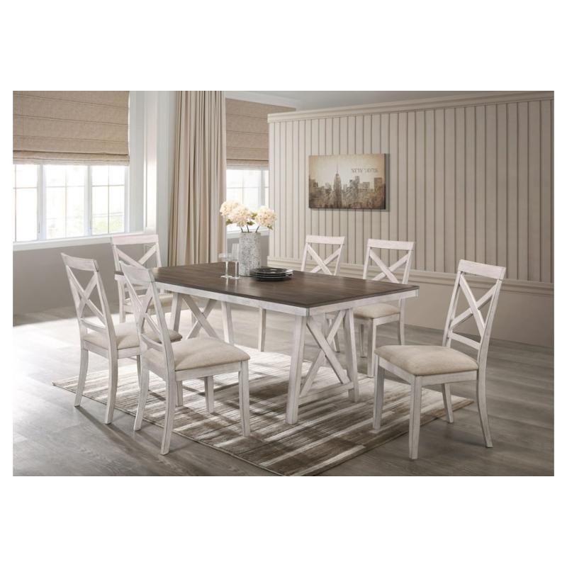 D2959-10 New Classic Furniture Somerset Dining Room Furniture Dining Table