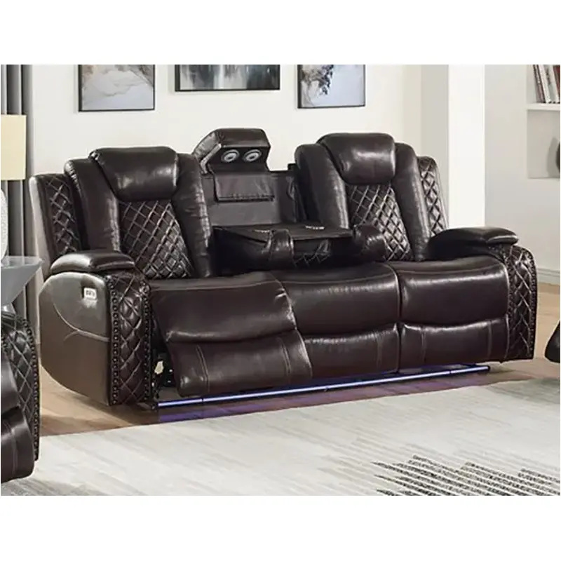 L1716-30p2-brn New Classic Furniture Joshua Living Room Furniture Sofa