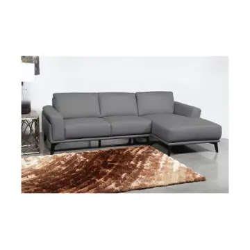 L9966-17r-sgr New Classic Furniture Lucca Living Room Furniture Sectional