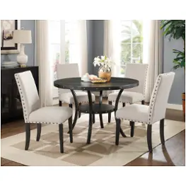 D162-dt-smk New Classic Furniture Crispin Dining Room Furniture Dining Table