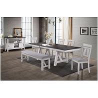 D1903-10t New Classic Furniture Maisie Dining Room Furniture Dining Table