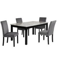 D400-10 New Classic Furniture Celeste Dining Room Furniture Dining Table