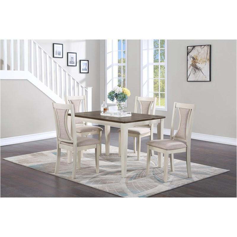 Dining Room Table Set 60 Inch Rectangular Table D3832c-60-rec New