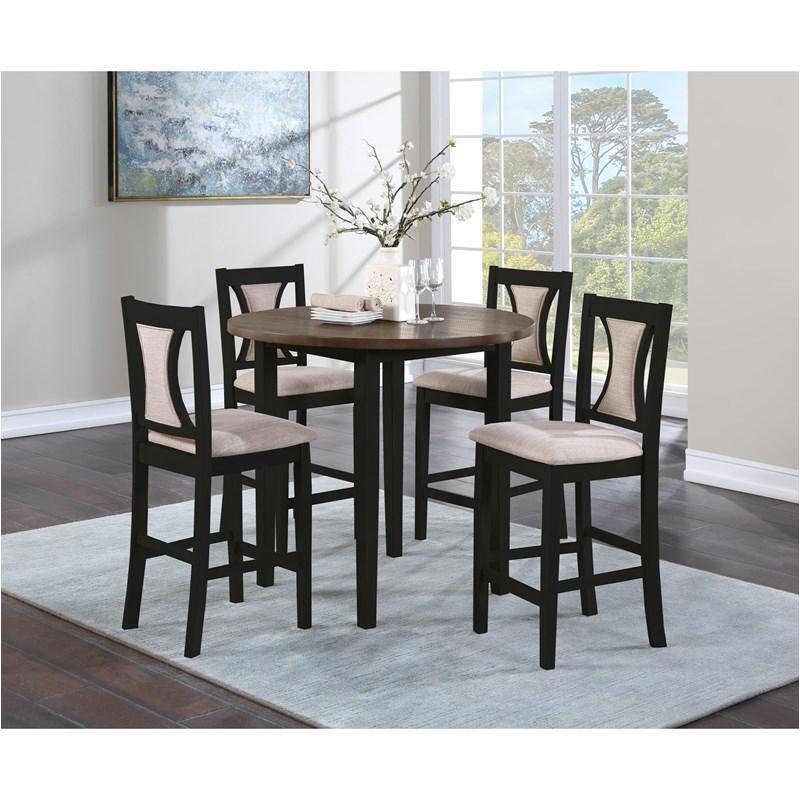 D3832b 42 Ctr New Classic Furniture, Round 42 Table And Chairs