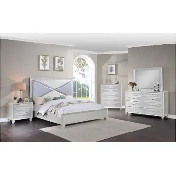 B2021-110-ck New Classic Furniture Harlequin Bedroom Furniture Bed