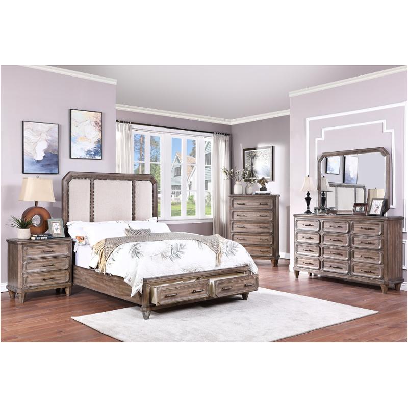 B722-110-ck-st New Classic Furniture Lincoln Park Bedroom Furniture Bed