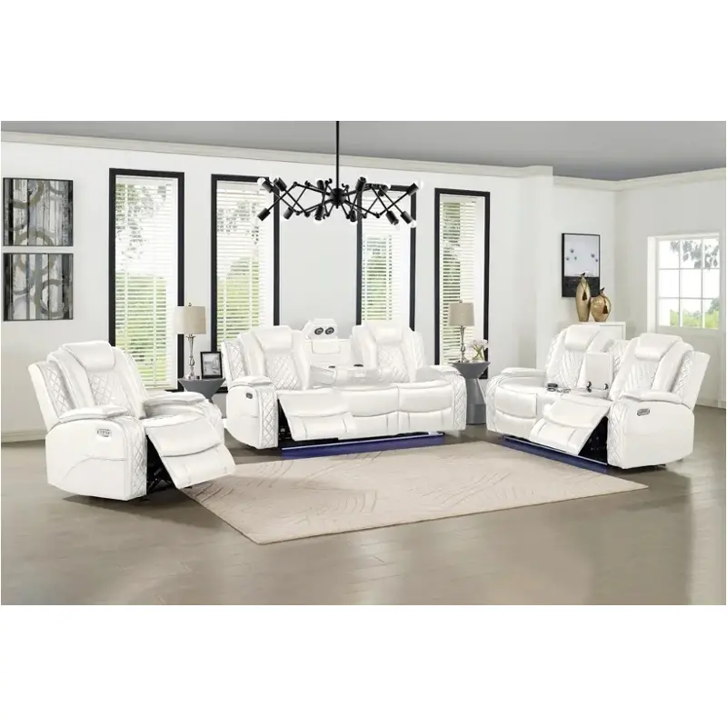 U1769-25p2-wht New Classic Furniture Orion - White Living Room Furniture Loveseat