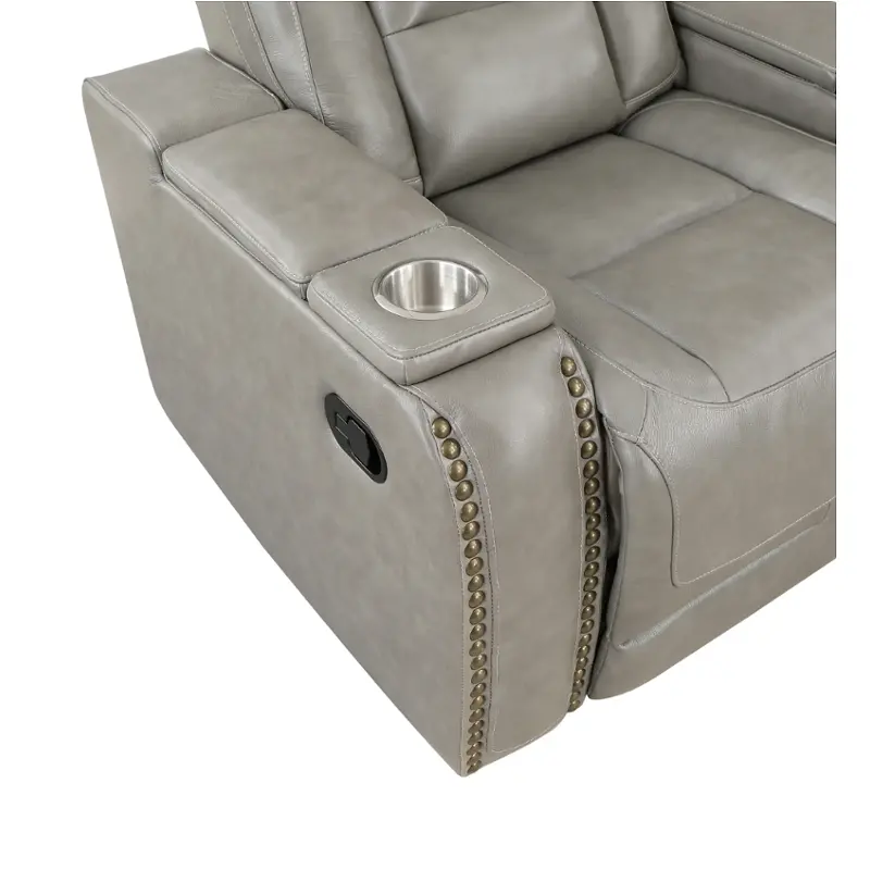 L3183-25-lgy New Classic Furniture Breckenridge Living Room Furniture Loveseat