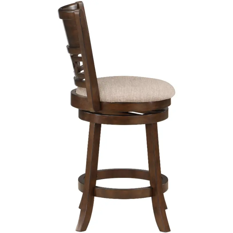 New Classic Furniture Gia Swivel Counter Stool - Thumbnail 3
