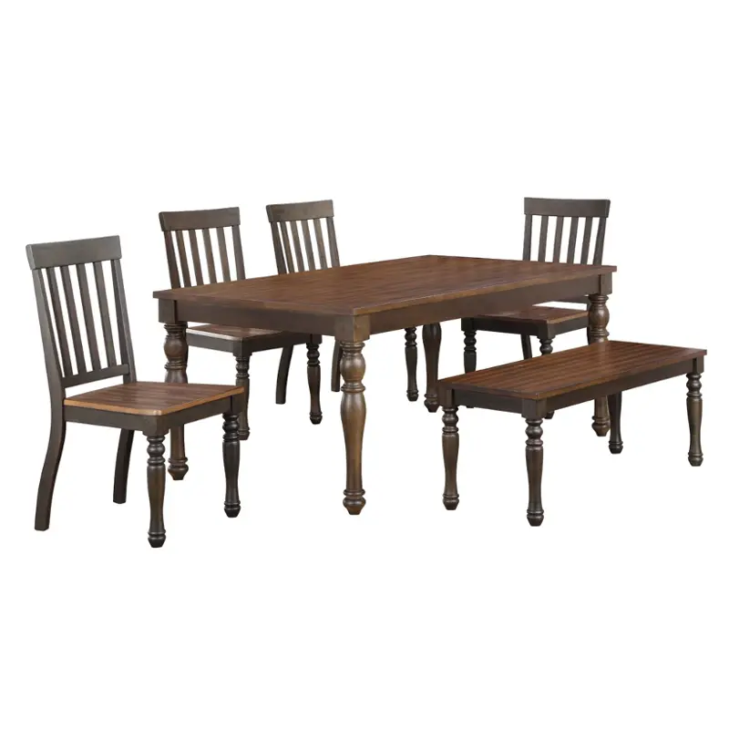 D1010-10 New Classic Furniture Marley Dining Room Furniture Dining Table