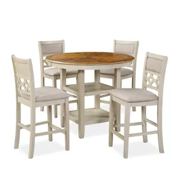 D1763-52s-bsq New Classic Furniture Mitchell Dining Room Furniture Counter Height Table
