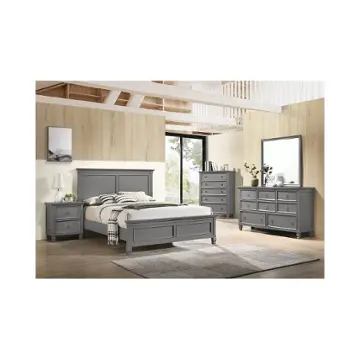 Bb044s-315 New Classic Furniture Tamarack - Gray Bedroom Furniture Bed