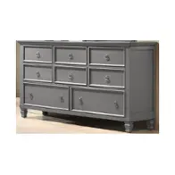 Bb044s-050 New Classic Furniture Tamarack - Gray Bedroom Furniture Dresser