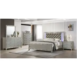 B976s-310 New Classic Furniture Radiance Silver Bedroom Furniture Bed