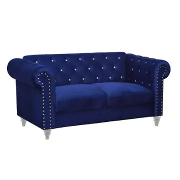 Ukd13-20-bluc New Classic Furniture Emma Living Room Furniture Loveseat