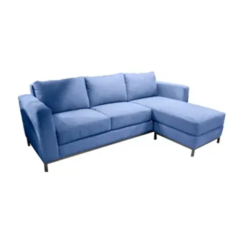 U2603-40-blu New Classic Furniture Newport - Blue Living Room Furniture Chaise