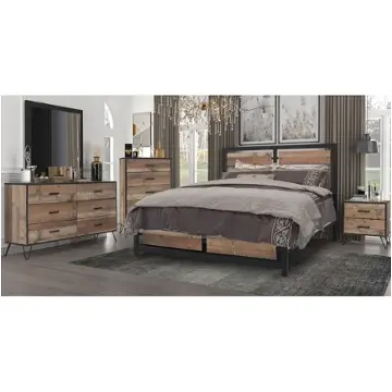 New Classic Kailani King Panel Bed in Black