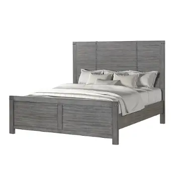 B1111g-110-120-230 New Classic Furniture Galleon Gray Bedroom Furniture Bed