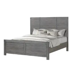 B1111g-110-120-230 New Classic Furniture Galleon Gray Bedroom Furniture Bed
