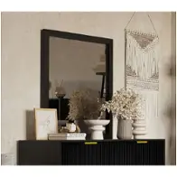 B4378k-060 New Classic Furniture Kailani - Black Bedroom Furniture Mirror