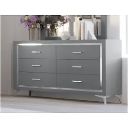 B3365g-050 New Classic Furniture Huxley - Gray Bedroom Furniture Dresser