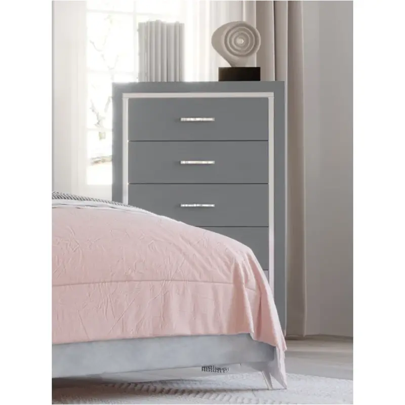 B3365g-070 New Classic Furniture Huxley - Gray Bedroom Furniture Chest