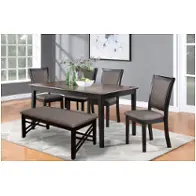 D4832b-25 New Classic Furniture Potomac Dining Room Furniture Benche