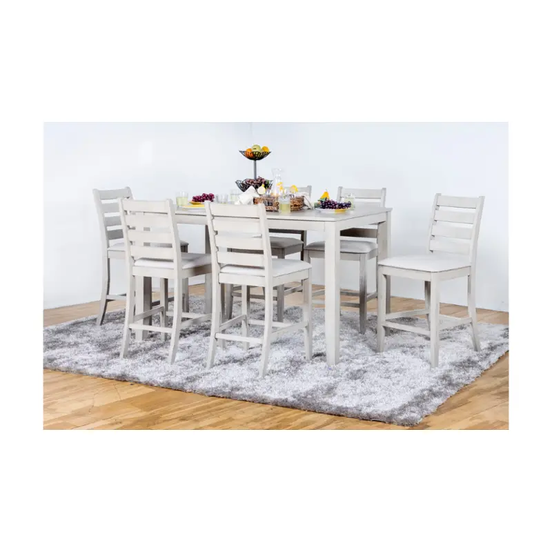 D1652g-12 New Classic Furniture Pascal Dining Room Furniture Counter Height Table