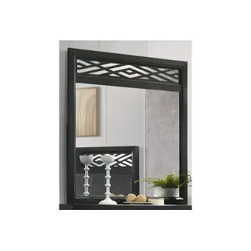 B1655-060 New Classic Furniture Obsidian Bedroom Furniture Mirror